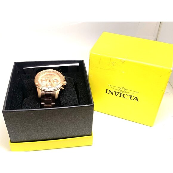 Invicta Women's Watch 21732 Wildflower Rose Gold Stainless Steel Quartz 38mm - Picture 3 of 15